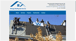 Desktop Screenshot of chicagoroofingservicesinc.com
